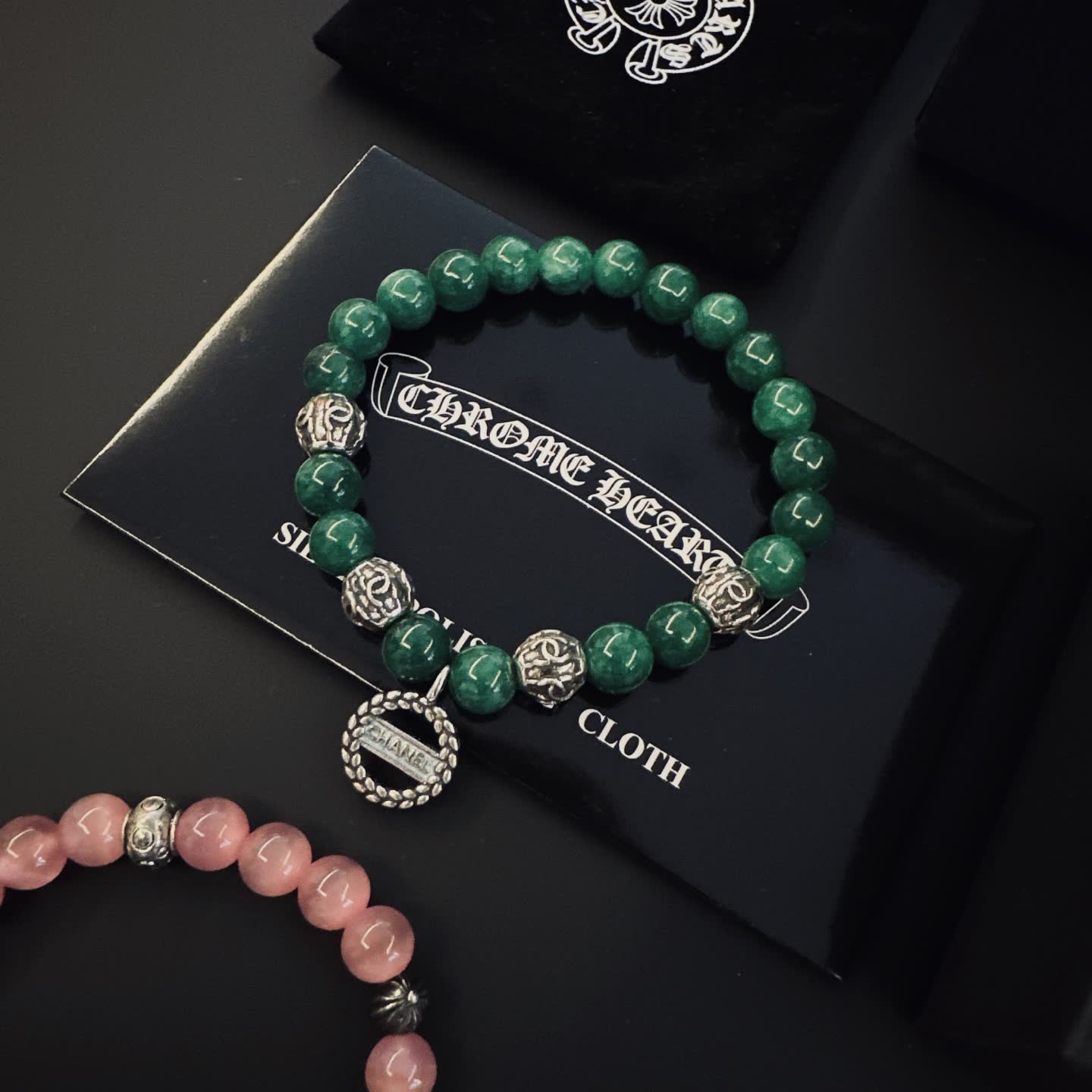 Chrome Hearts Beaded Bracelet Set
